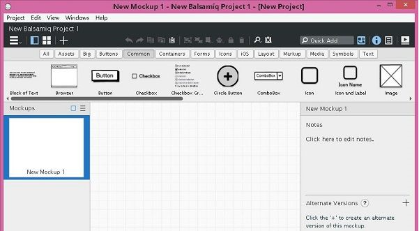 Balsamiq Mockups