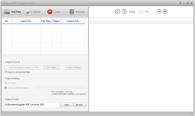Lighten PDF Converter OCR