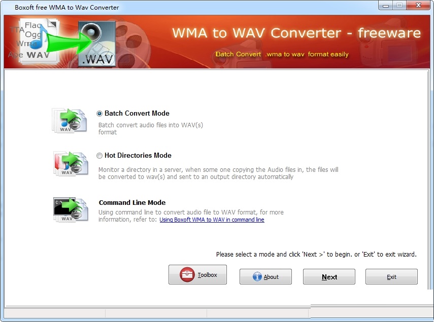 Boxoft All to WMA Converter